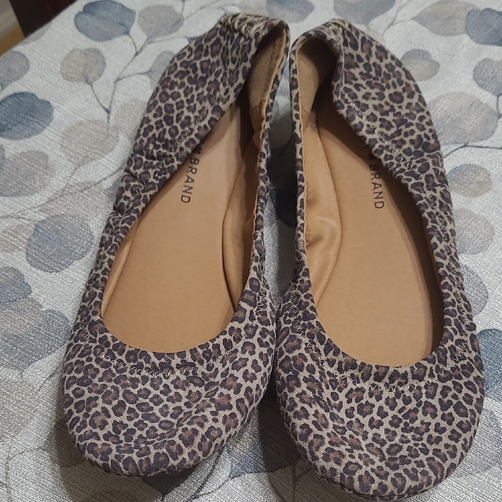 Lucky Brand Leopard Print Flats